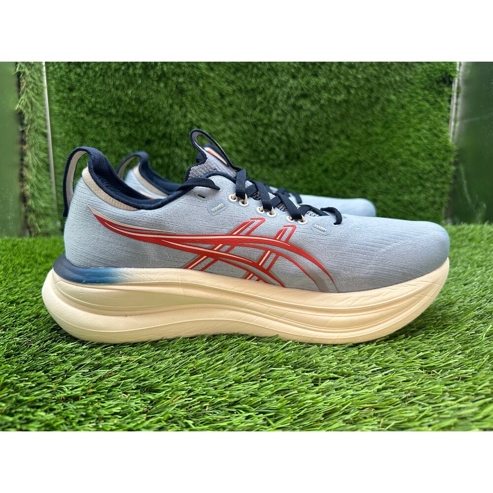 Asics Gel-Nimbus 25 1012C056 Athletic Sneaker Women's 9.5 Blue Knit Gym Running - Picture 7 of 12